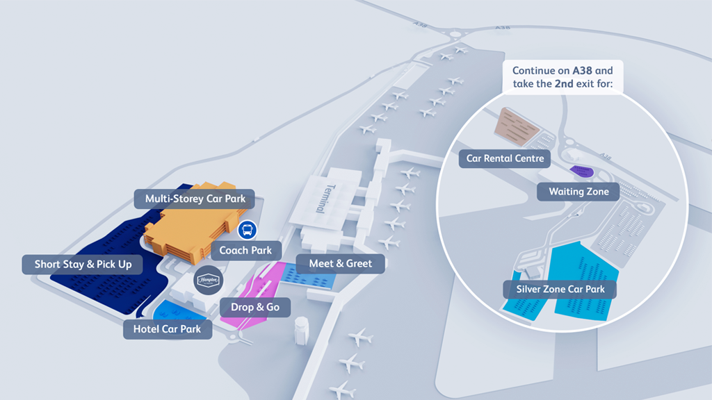Bristol Airport Short Stay And Pick Up Car Park www.bristolairport.co.uk