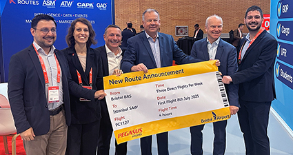 Pegasus Airlines and Bristol Airport